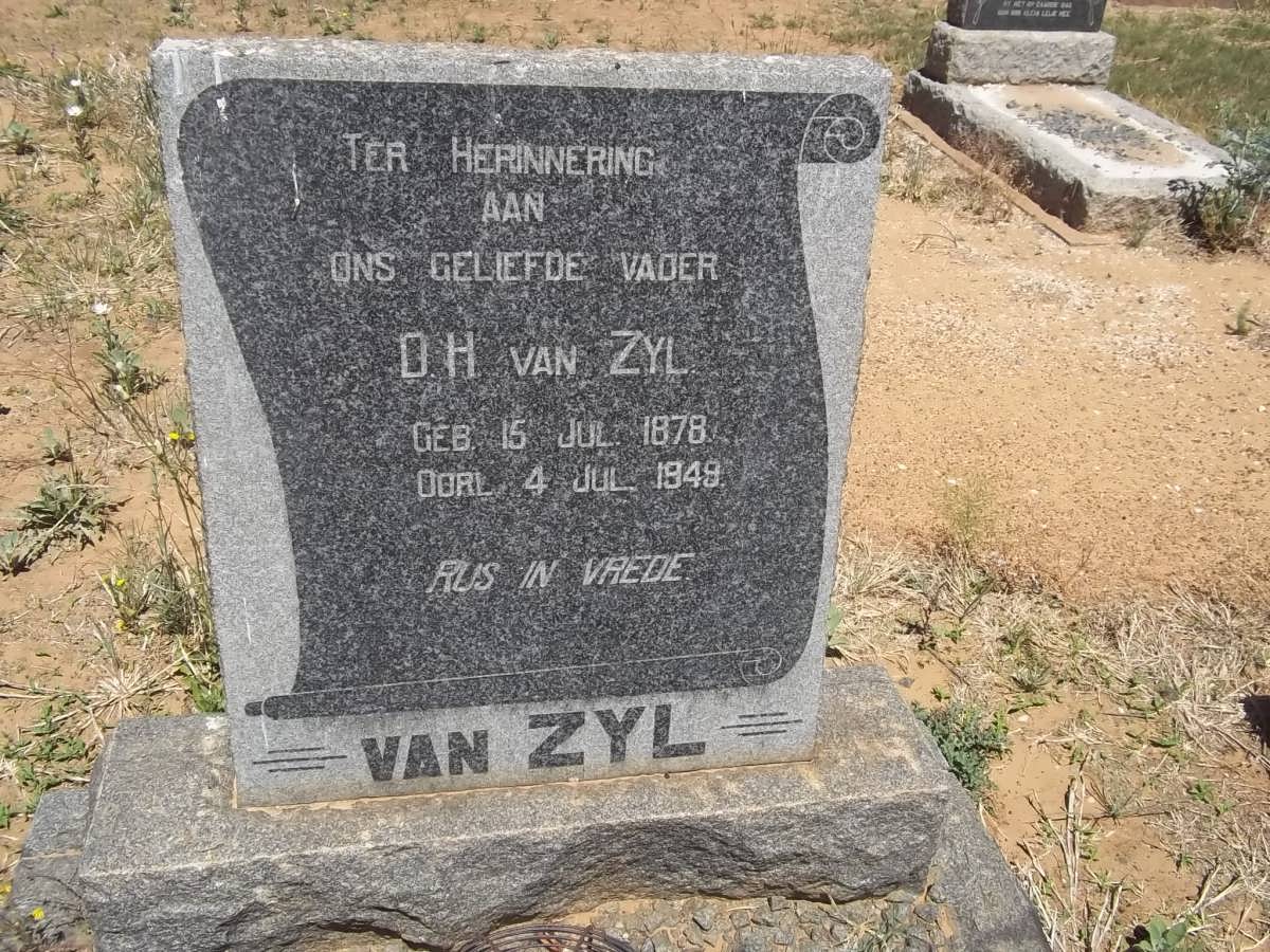 ZYL D.H., van 1878-1949