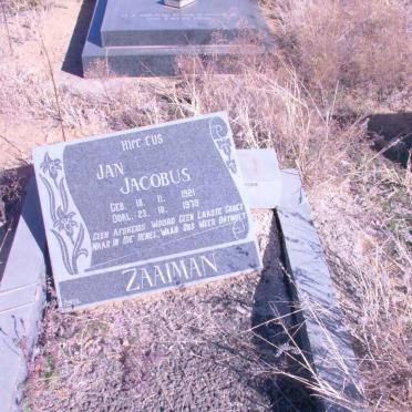 ZAAIMAN Jan Jacobus 1921-1979
