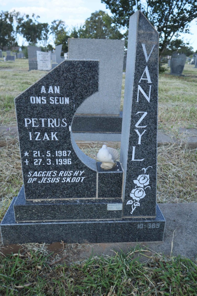 ZYL Petrus Izak, van 1987-1996