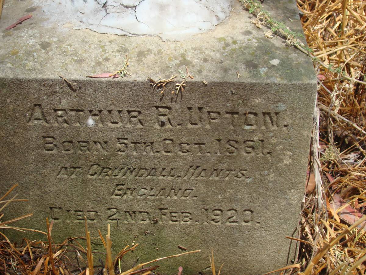 UPTON Arthur 1861-1920