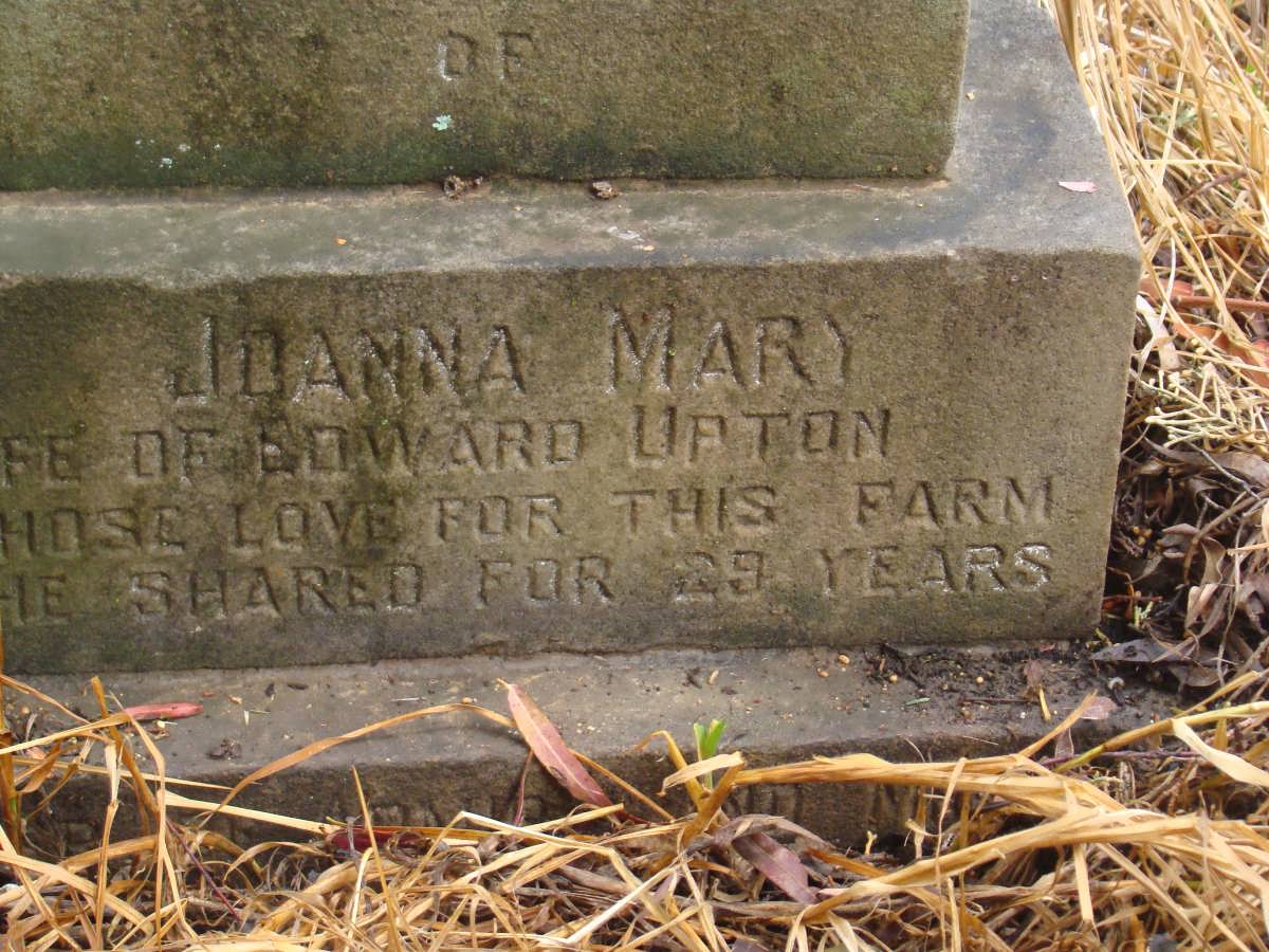 UPTON Joanna Mary