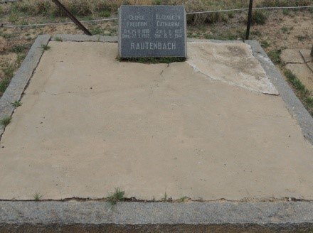 RAUTENBACH George Frederik 1886-1968 &amp; Elizabeth Catharina 1895-1944