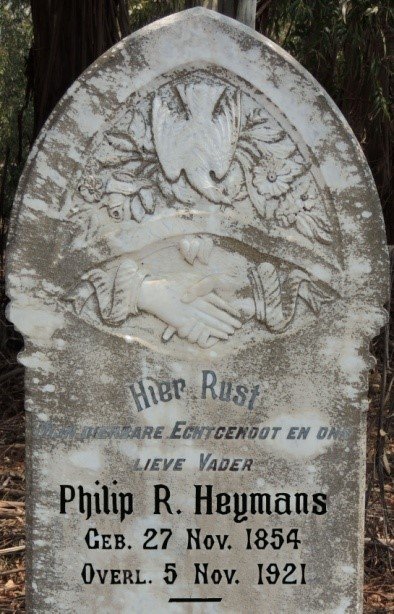 HEYMANS Philip R. 1854-1921