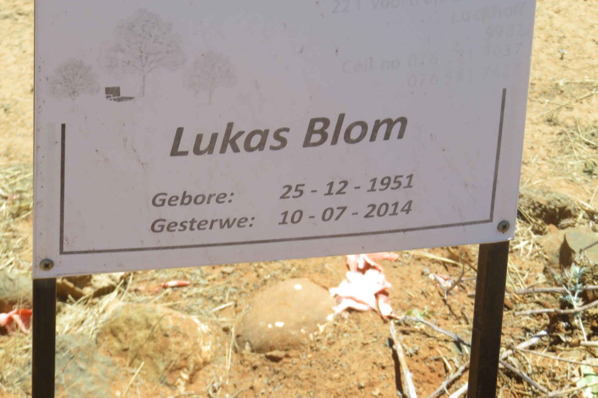 BLOM Lukas 1951-2014