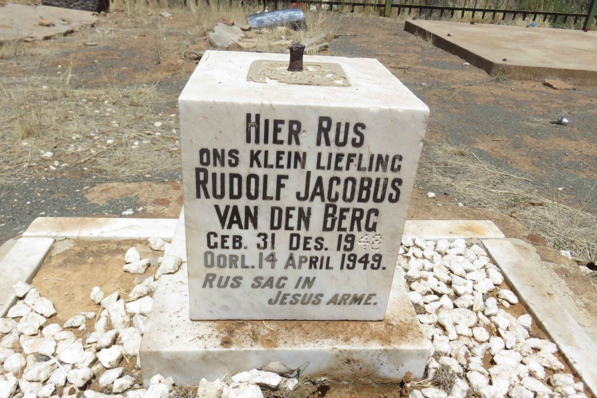 BERG Rudolf Jacobus, van den 1948-1949