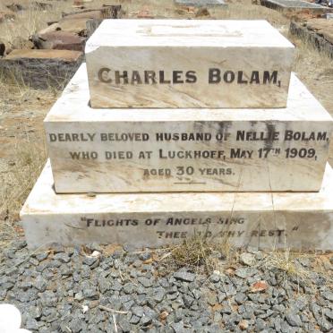 BOLAM Charles -1909