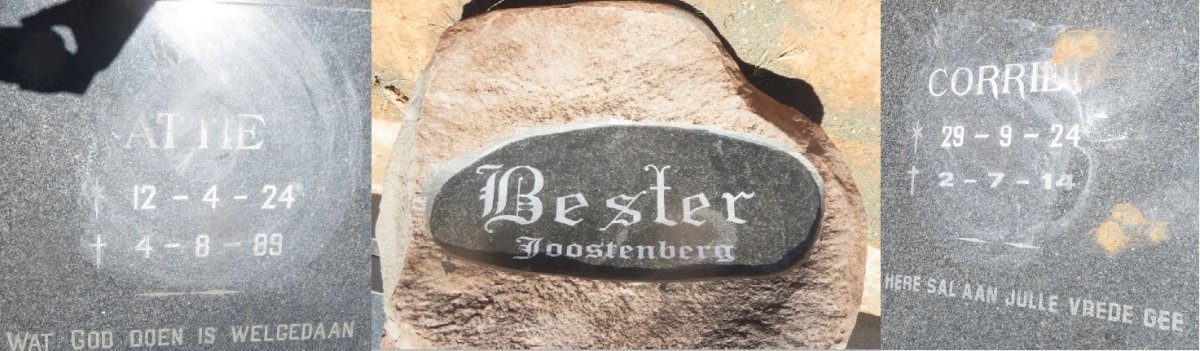 BESTER Attie 1924-1989 &amp; Corrie 1924-2014