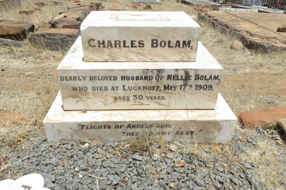 BOLAM Charles -1909