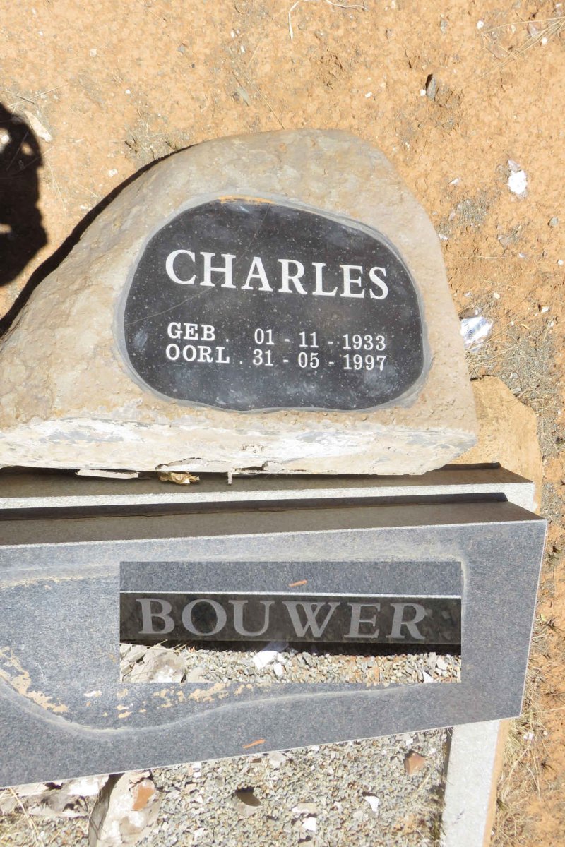 BOUWER CHARLES 1933-1997
