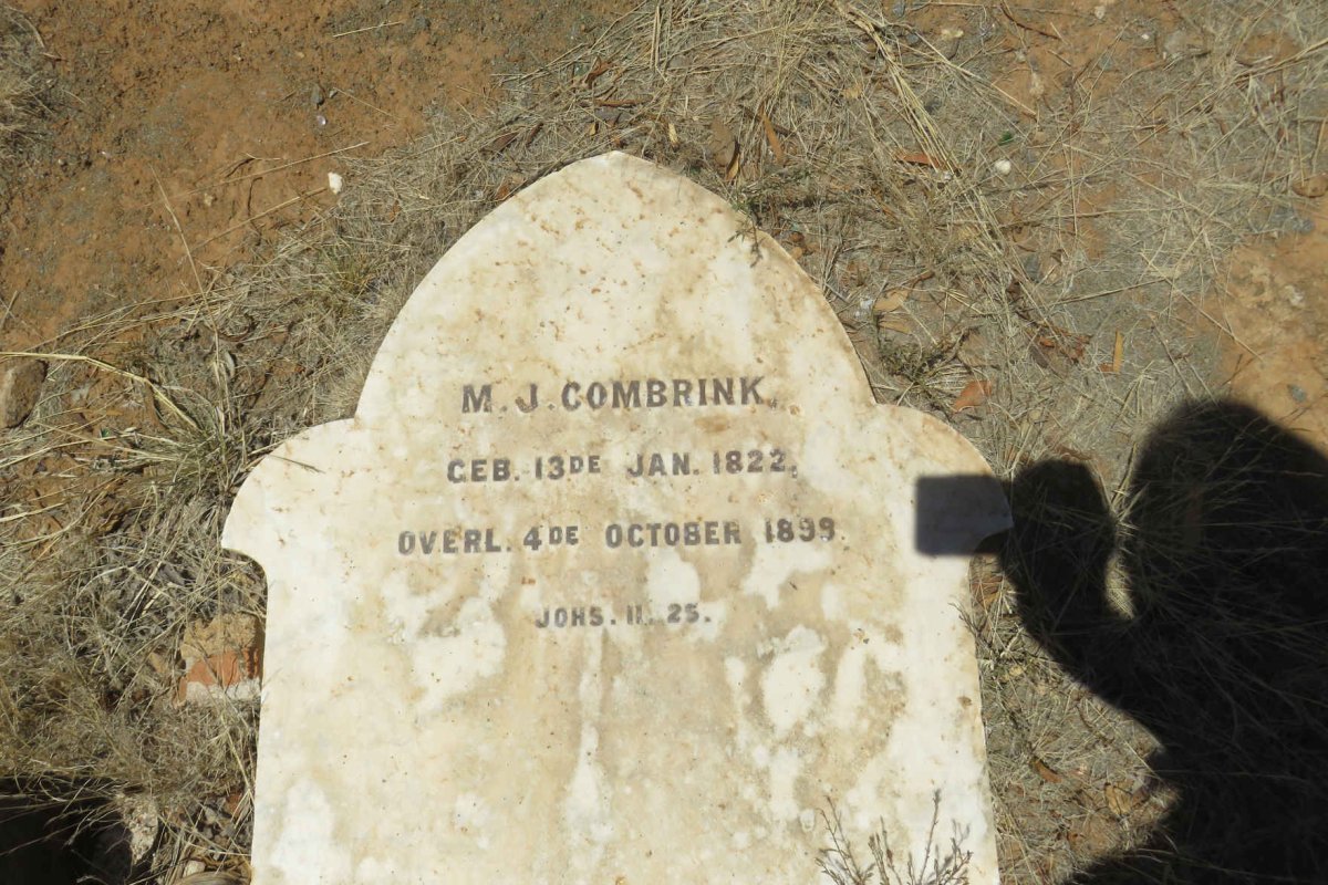 COMBRINK M.J. 1822-1899