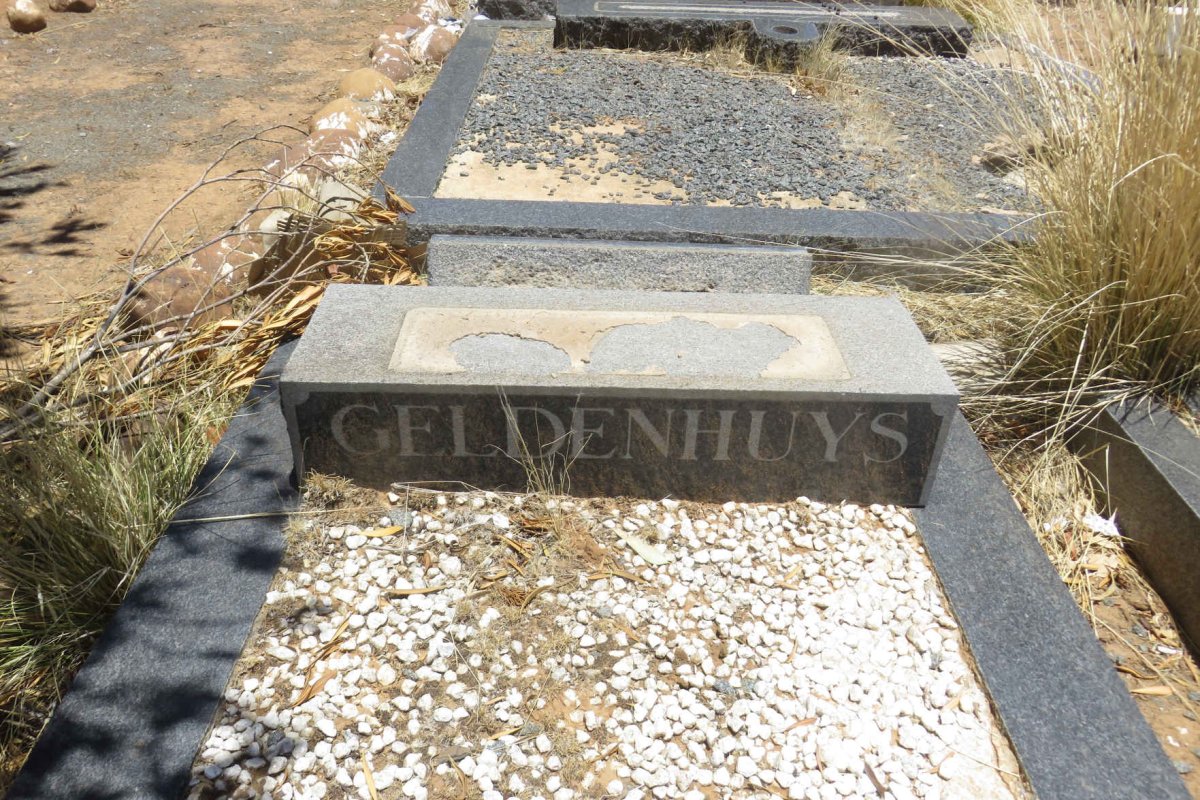 GELDENHUYS Sophia Jacoba 1861-1958