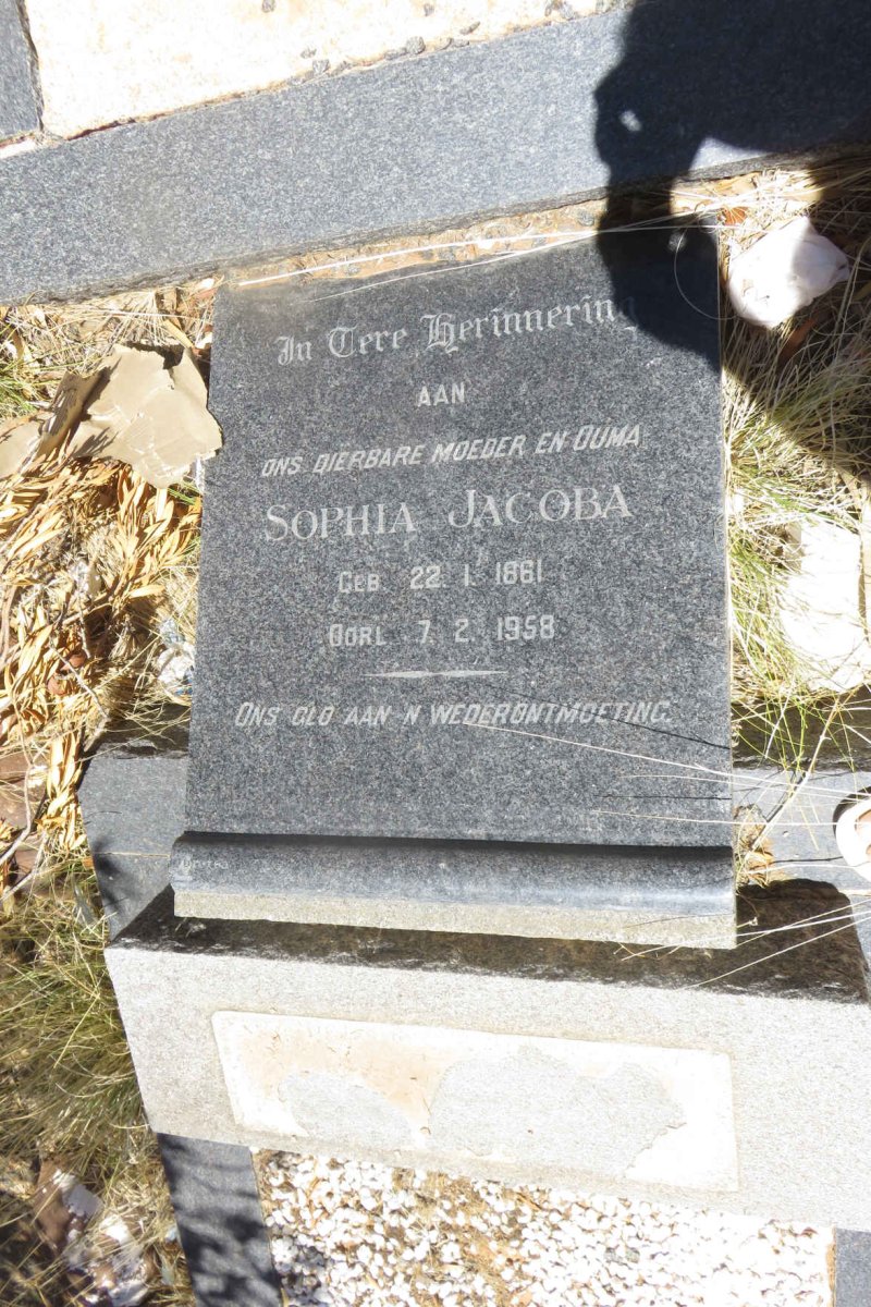 GELDENHUYS Sophia Jacoba 1861-1958