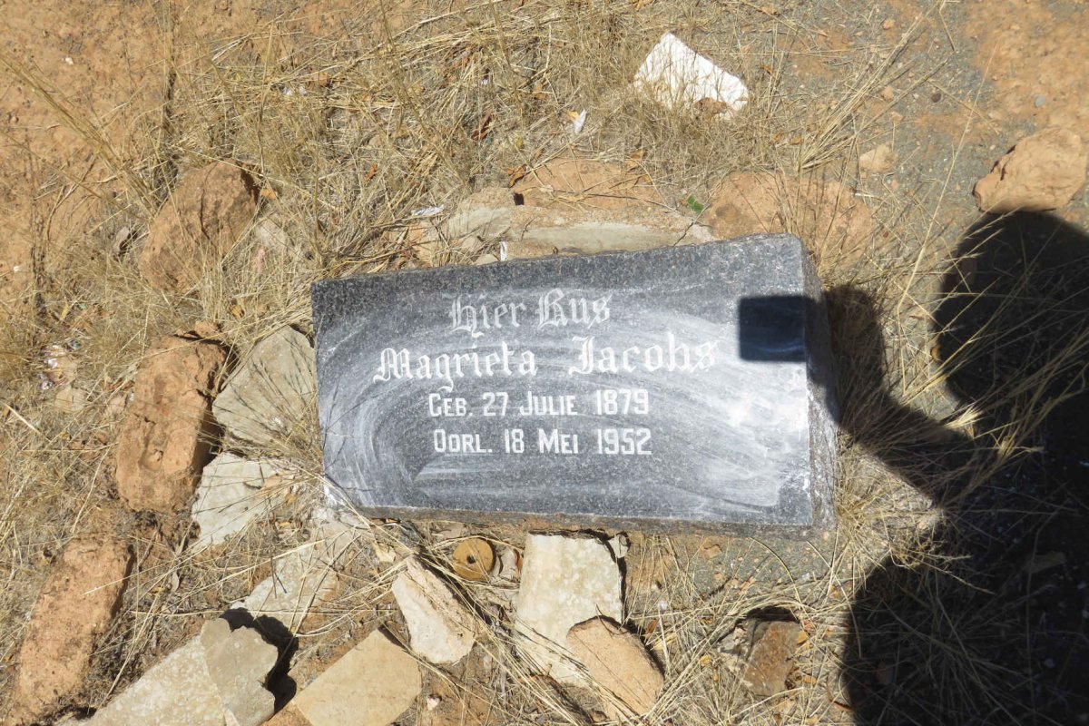 JACOBS Magrieta 1879-1952