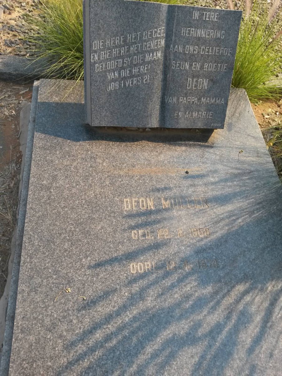 MULLER Deon 1956-1974