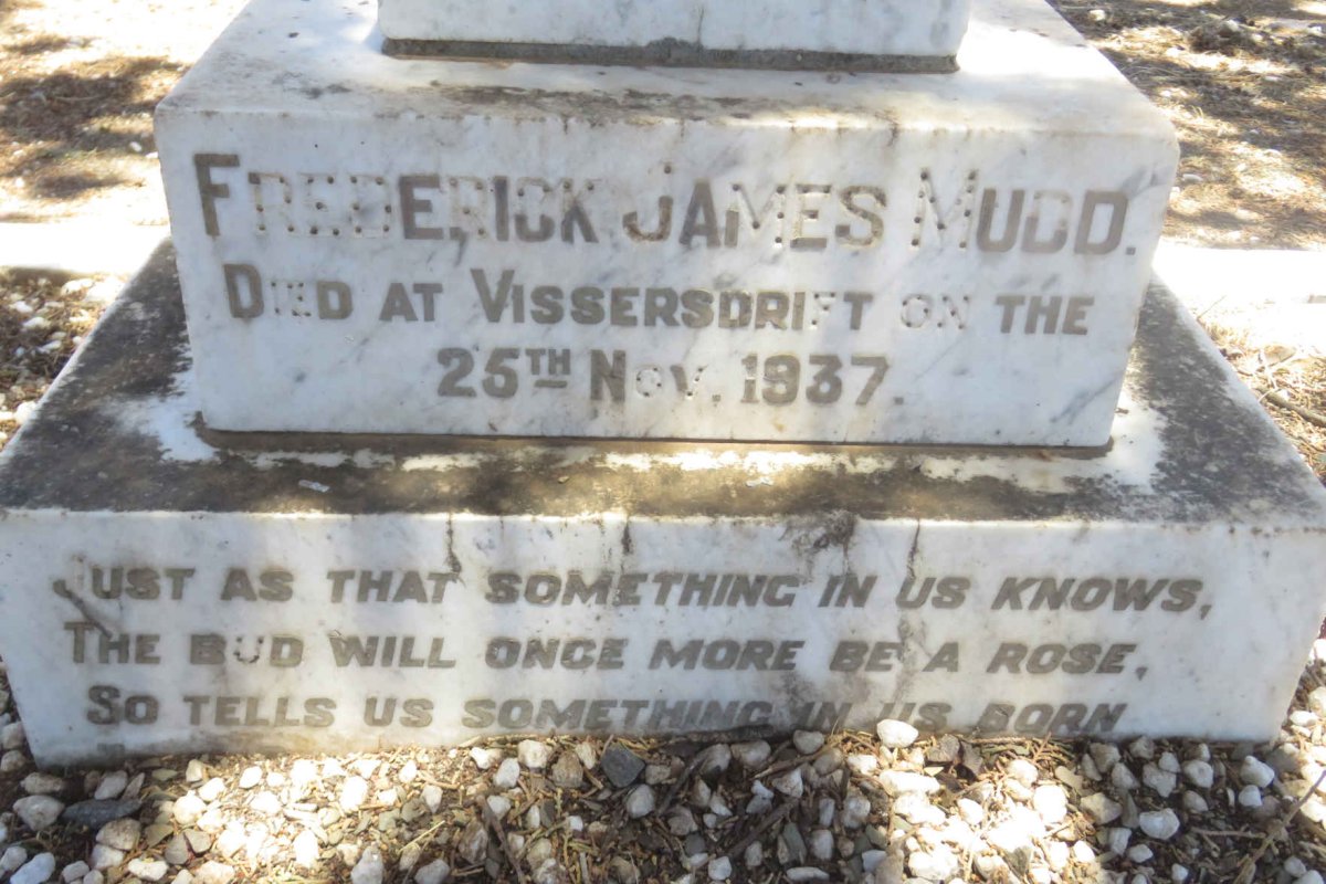 MUDD Frederick James -1937