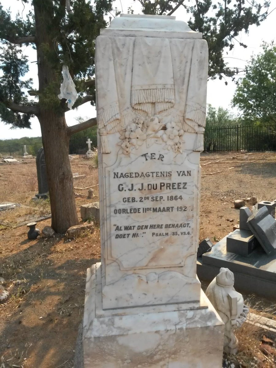 PREEZ G.J.J., du 1864-1924