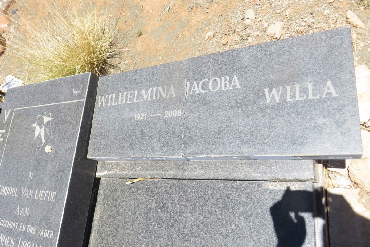 VERMEULEN Johannes Urbanus 1922-1970 &amp; Wilhelmina Jacoba 1921-2008