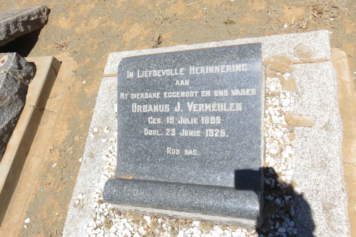 VERMEULEN Urbanus J. 1899-1928