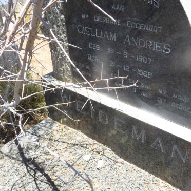 WEIDEMAN Gielliam Andries 1907-1968