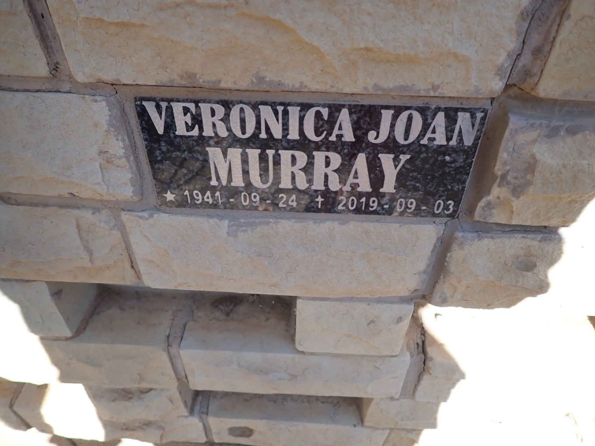 MURRAY Veronica Joan 1941-2019