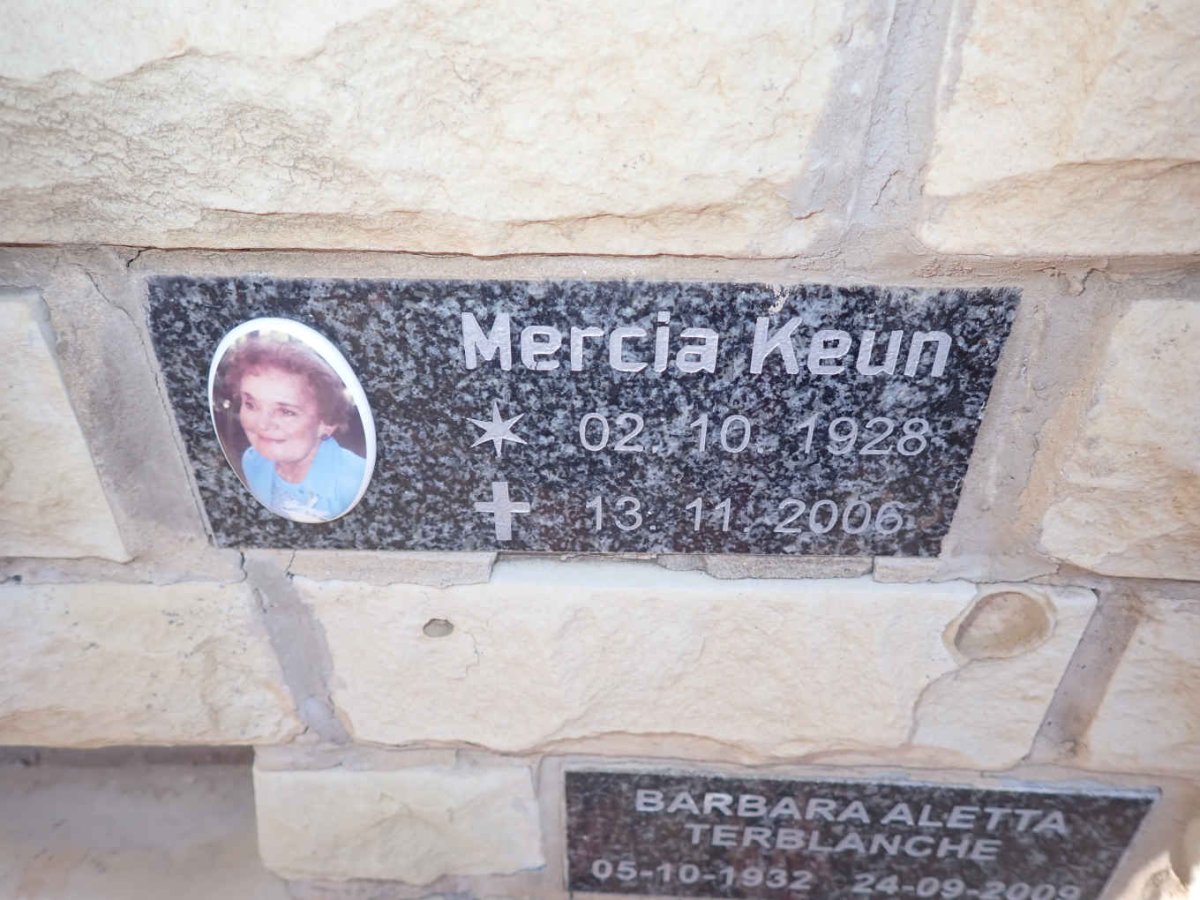 KEUN Mercia 1928-2006