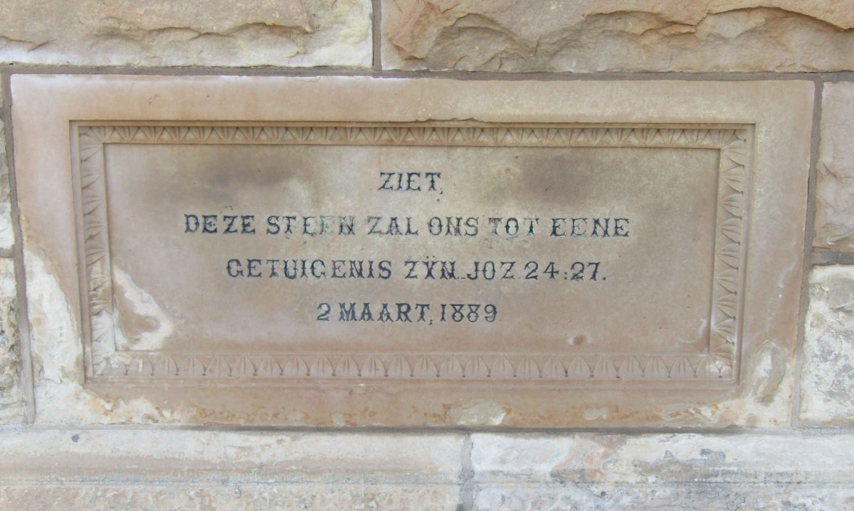 3. Gedenksteen 1889