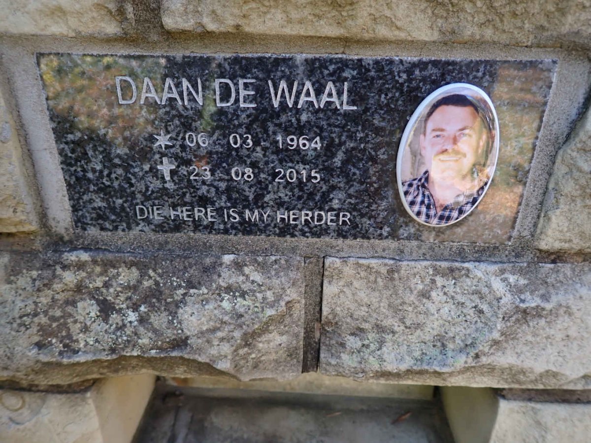 WAAL Daan, de 1964-2015