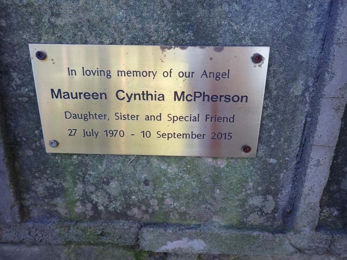 McPHERSON Maureen Cynthia 1970-2015
