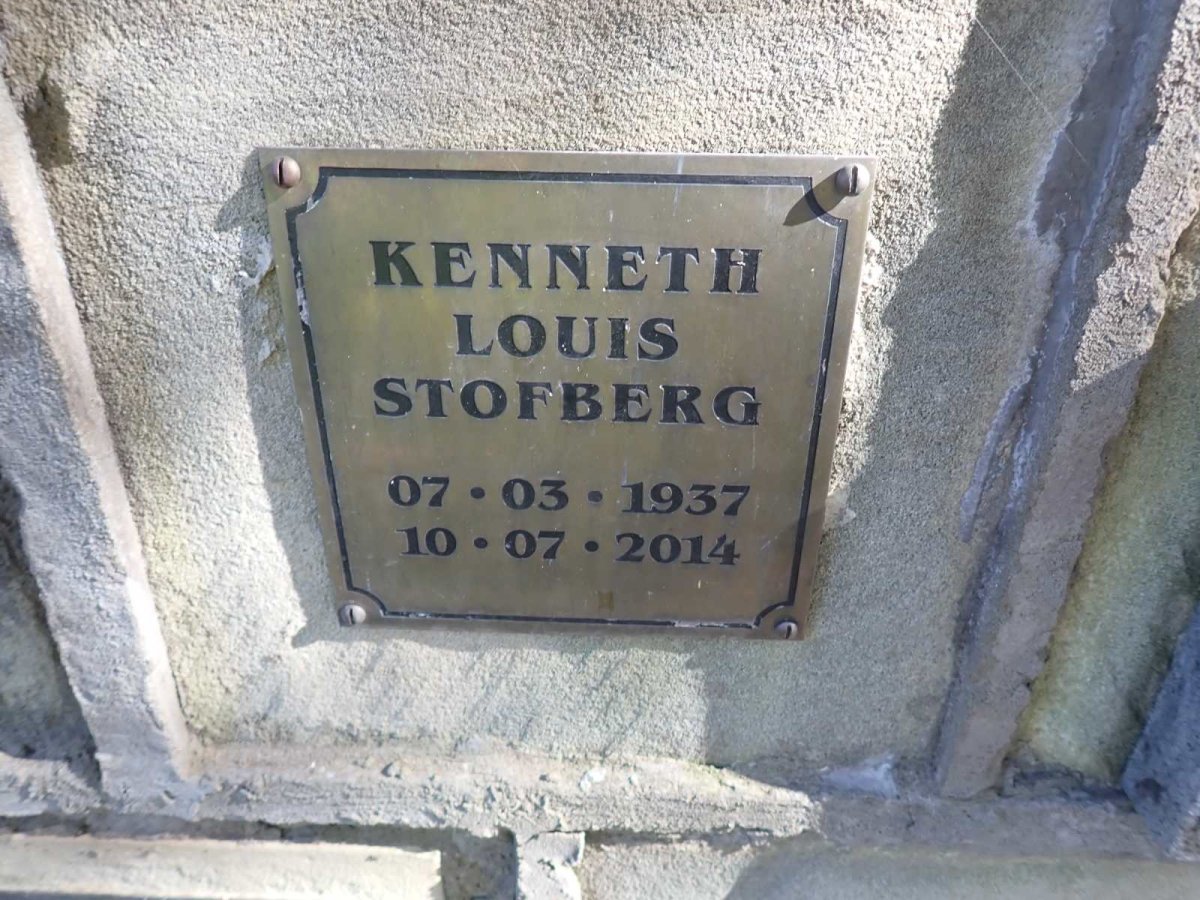 STOFBERG Kenneth Louis 1937-2014