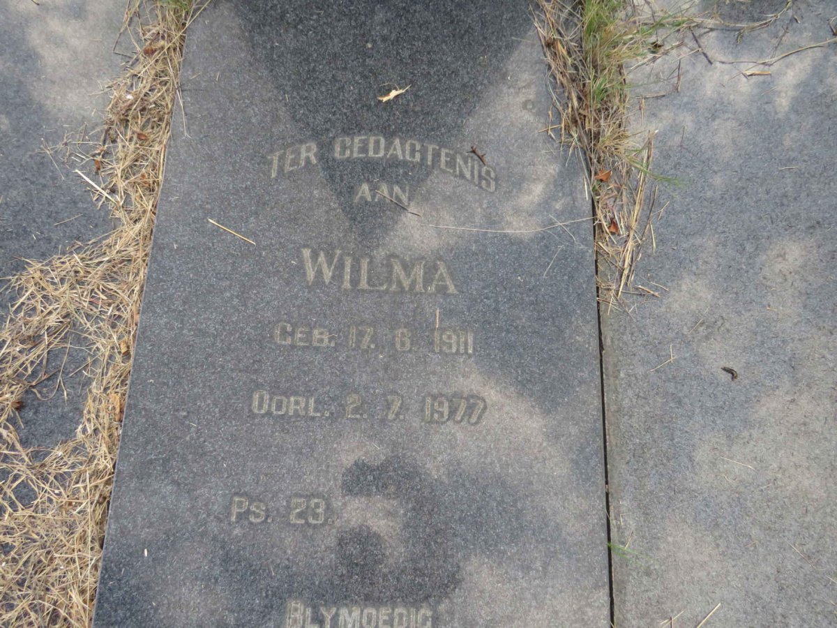 ? Wilma 1911-1977