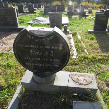 ? Elsie J.J. 1951-1984