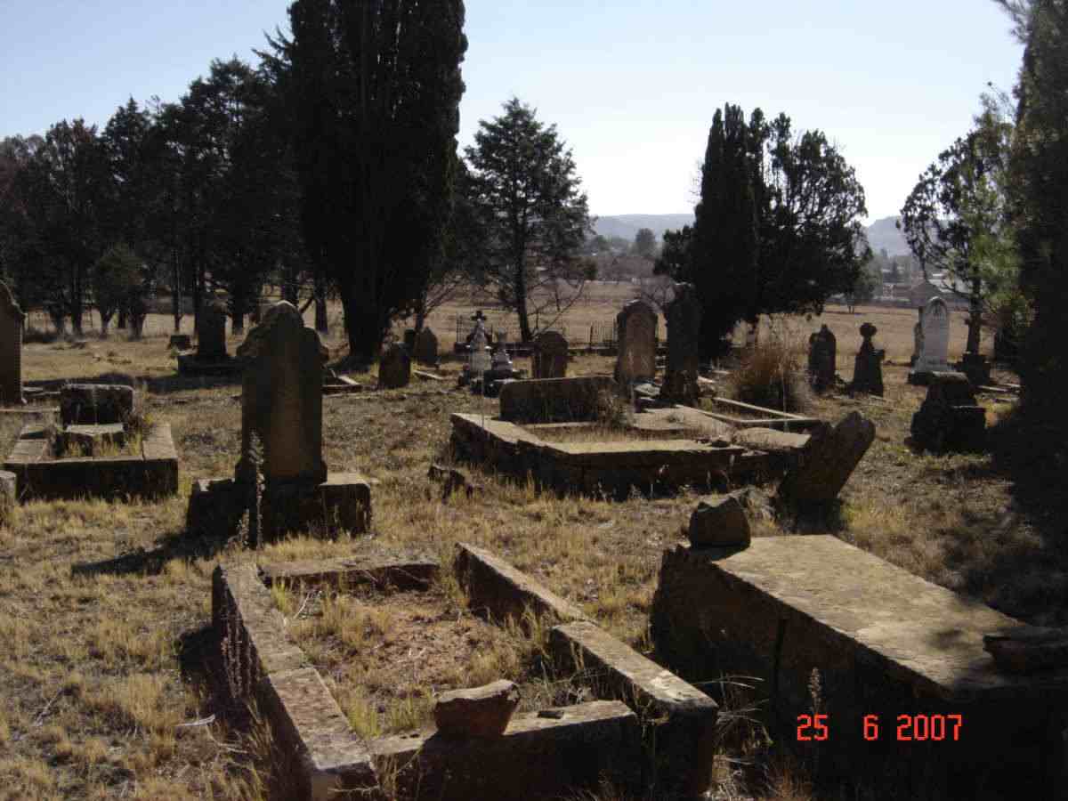 04. Overview of Ladybrand Cemetery