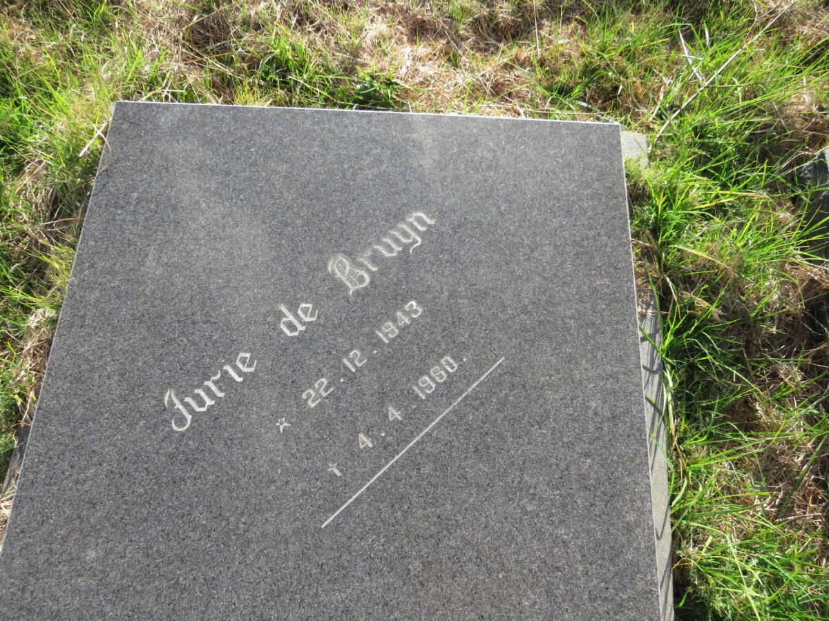 BRUYN Jurie, de 1943-1980