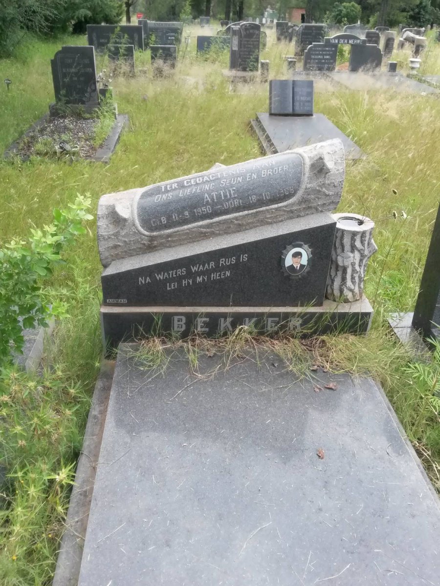BEKKER Attie 1950-196?