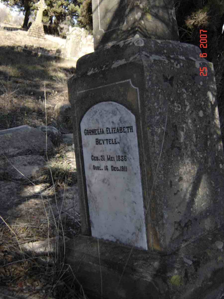 BEYTELL Cornelia Elizabeth 1856-1911