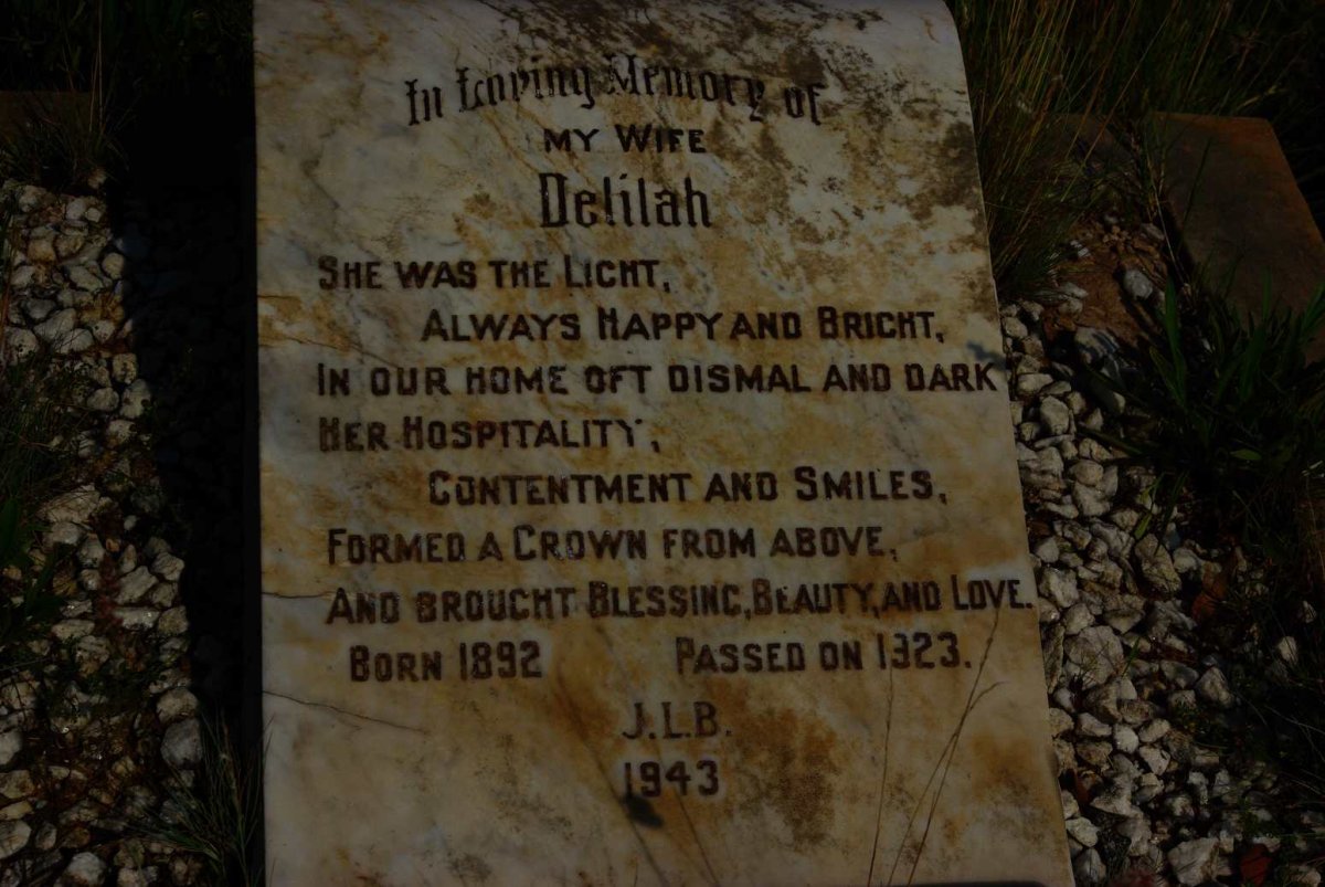 BOTHA Delilah 1892-1923