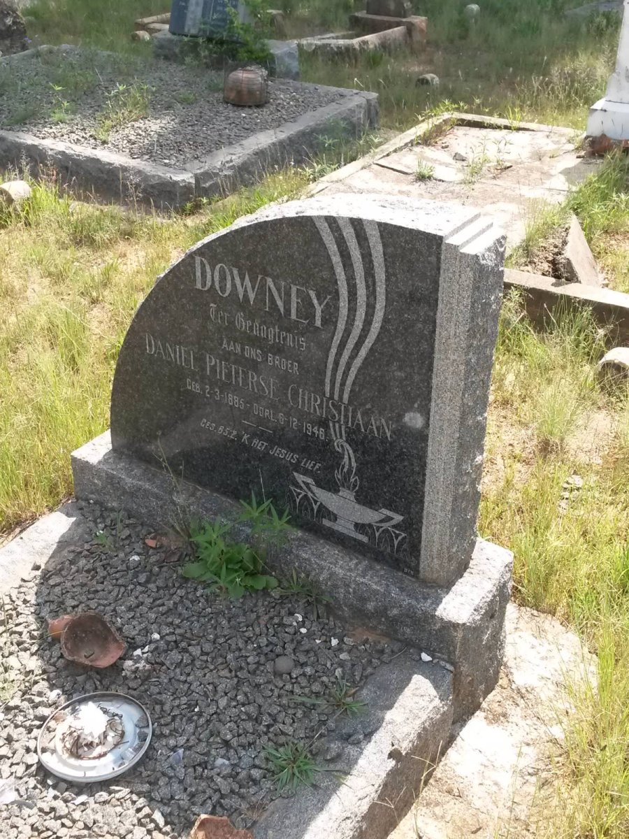 DOWNEY Daniel Pieterse Christiaan 1885-1946