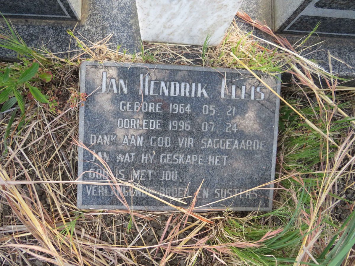 ELLIS Jan Hendrik 1964-1996