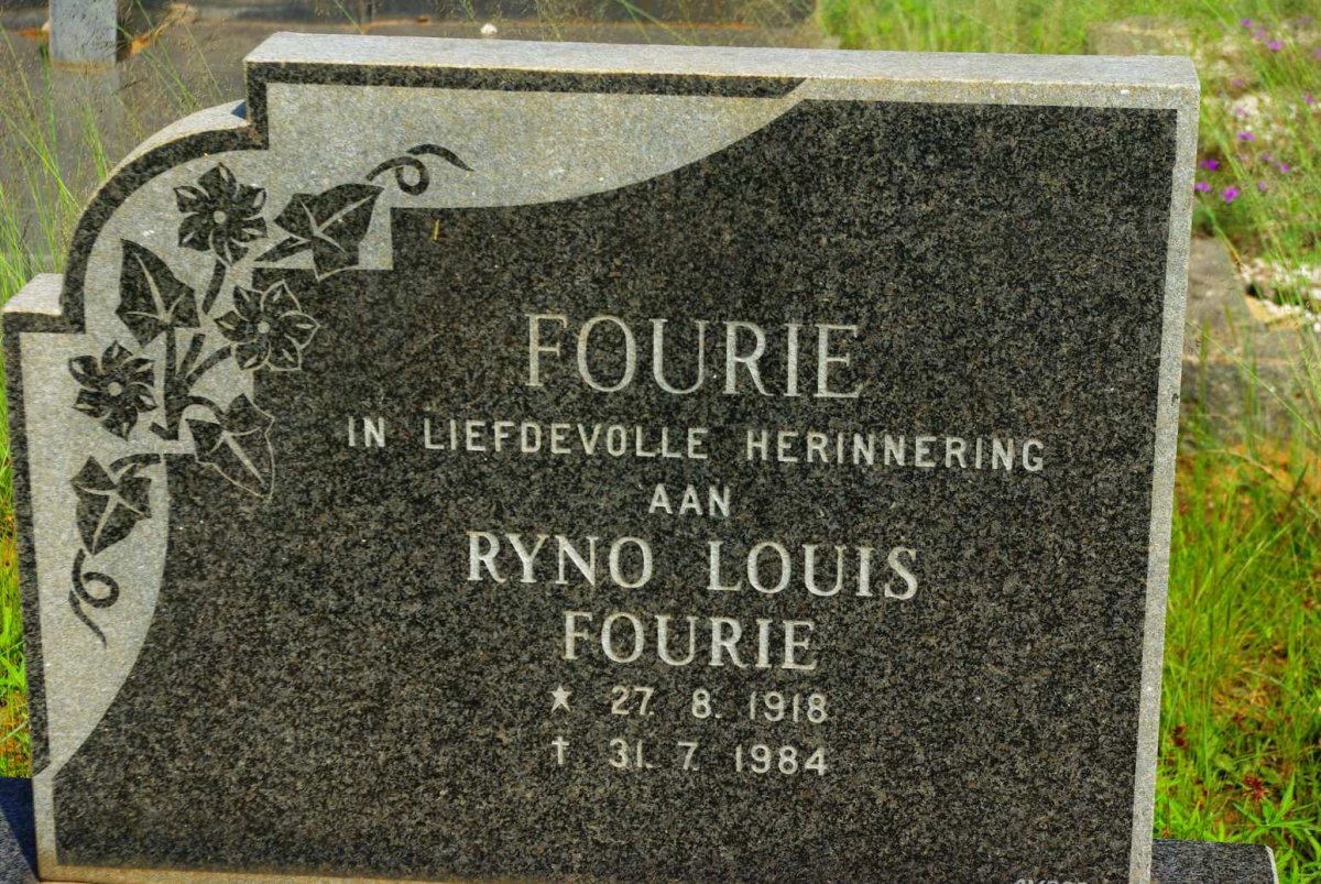 FOURIE Ryno Louis 1918-1984