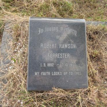 FORRESTER Robert Rawson 1892-1960