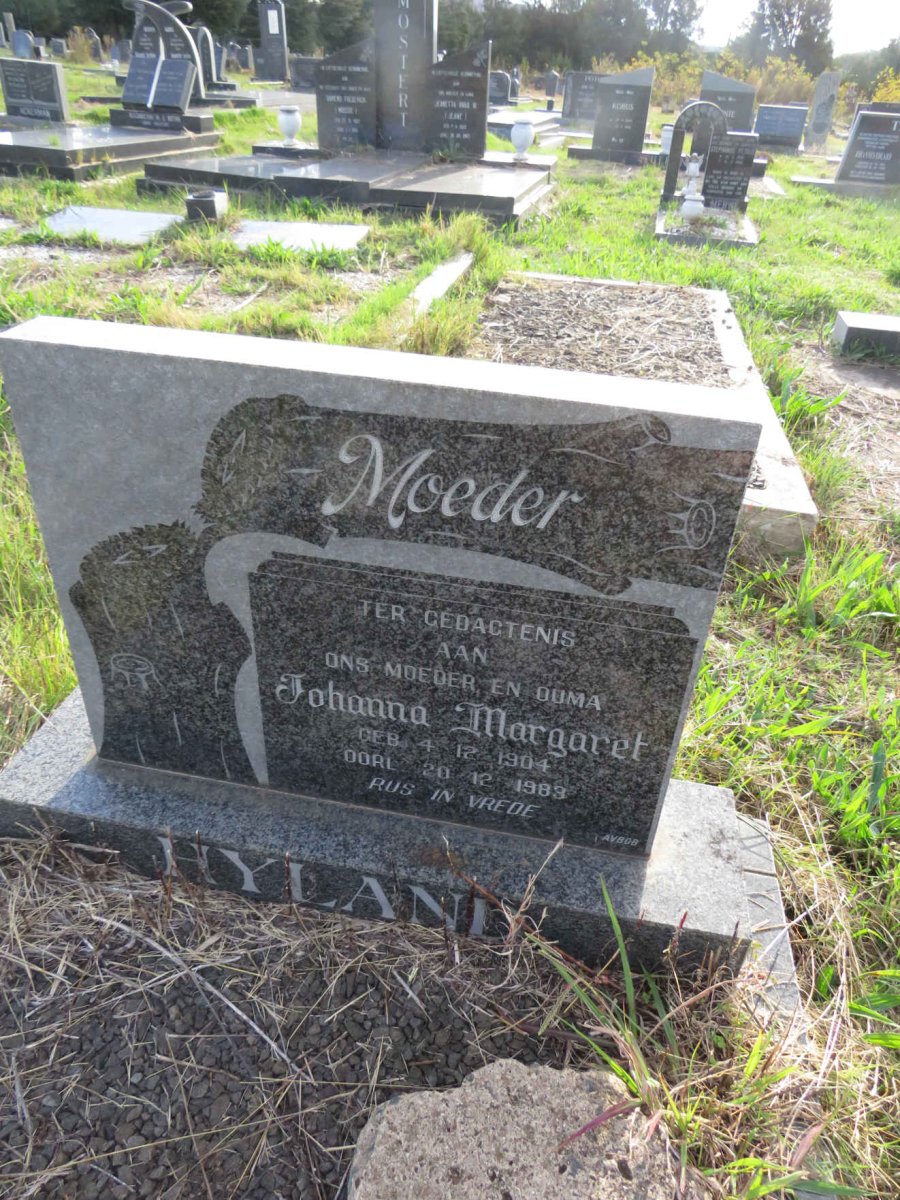 HYLAND Johanna Margaret 1904-1983
