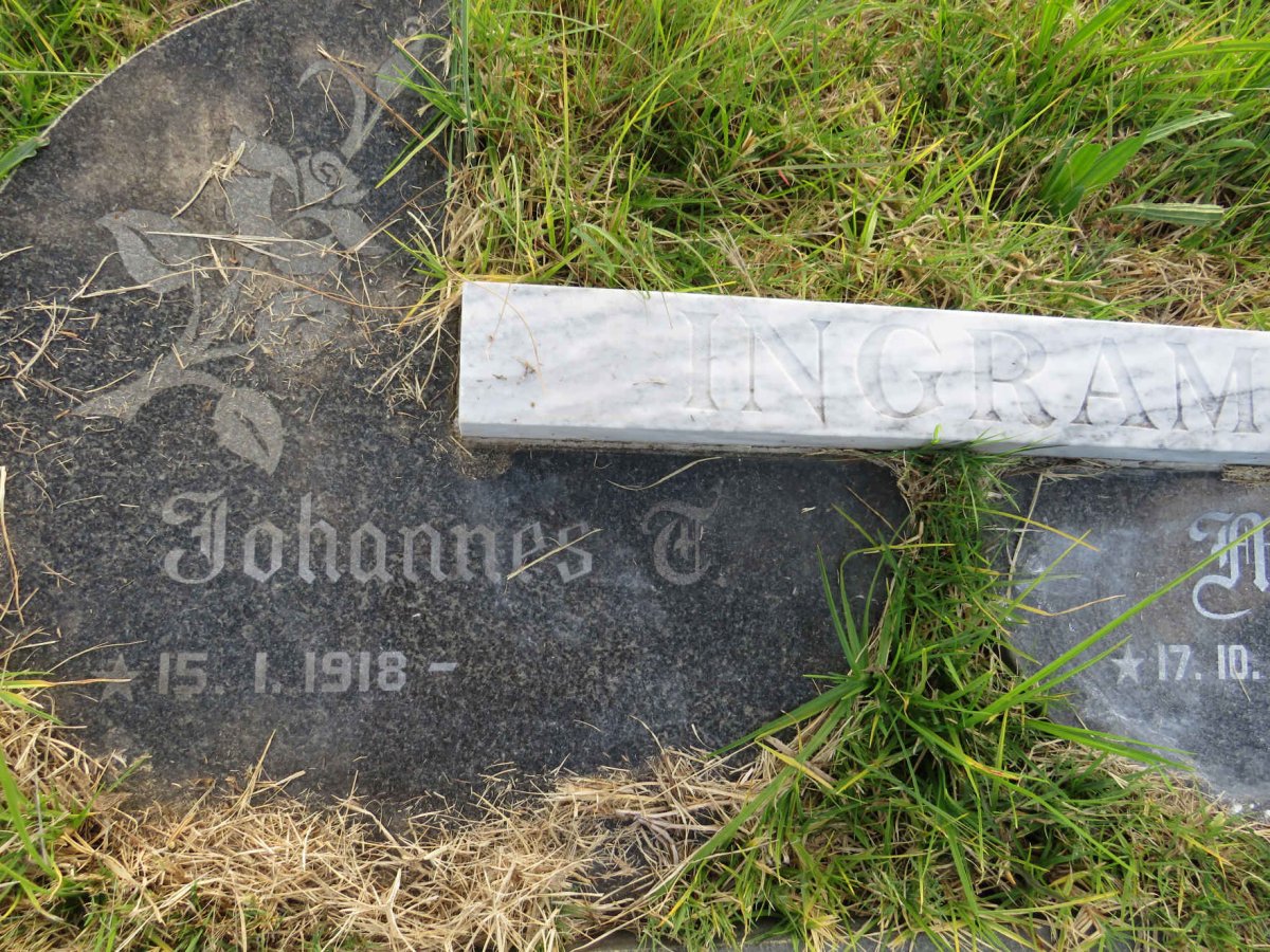 INGRAM Johannes C. 1918- & Maria C. 1922-1979 _1