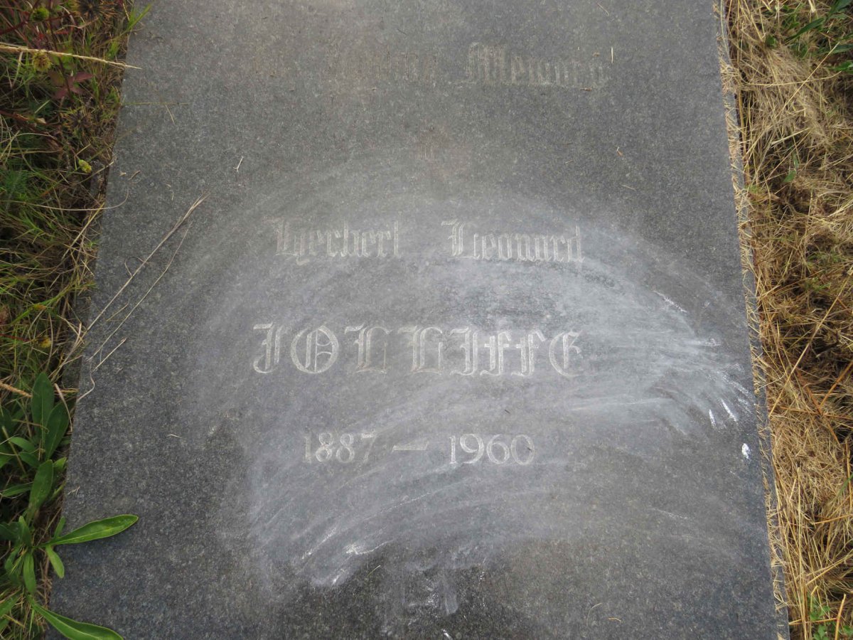 JOLLIFFE Herbert Leonard 1887-1960