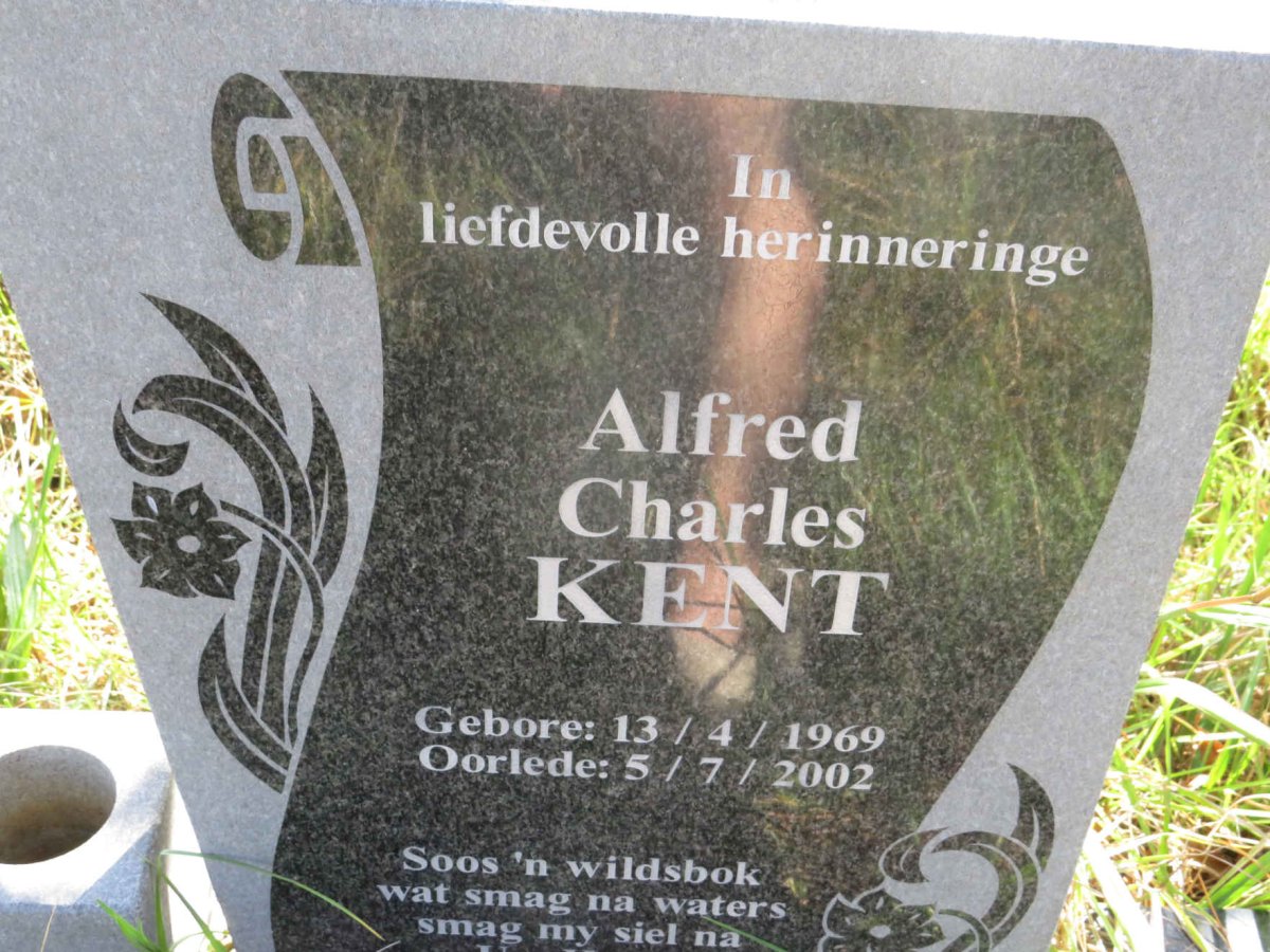 KENT Alfred Charles 1969-2002
