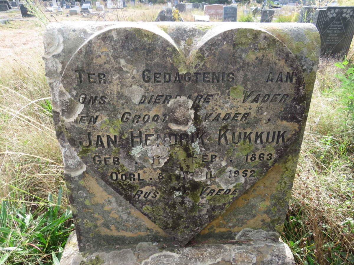 KUKKUK Jan Hendrik 1863-1952