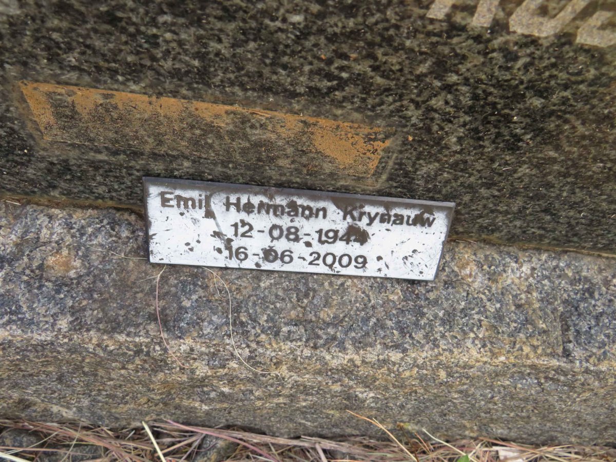 KRYNAUW Emil Hermann 1944-2009