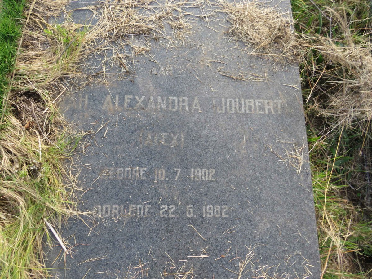 LOUW David Frederick Johannes 1908-1981 & ? Alexandra Joubert 1902-1982 _2