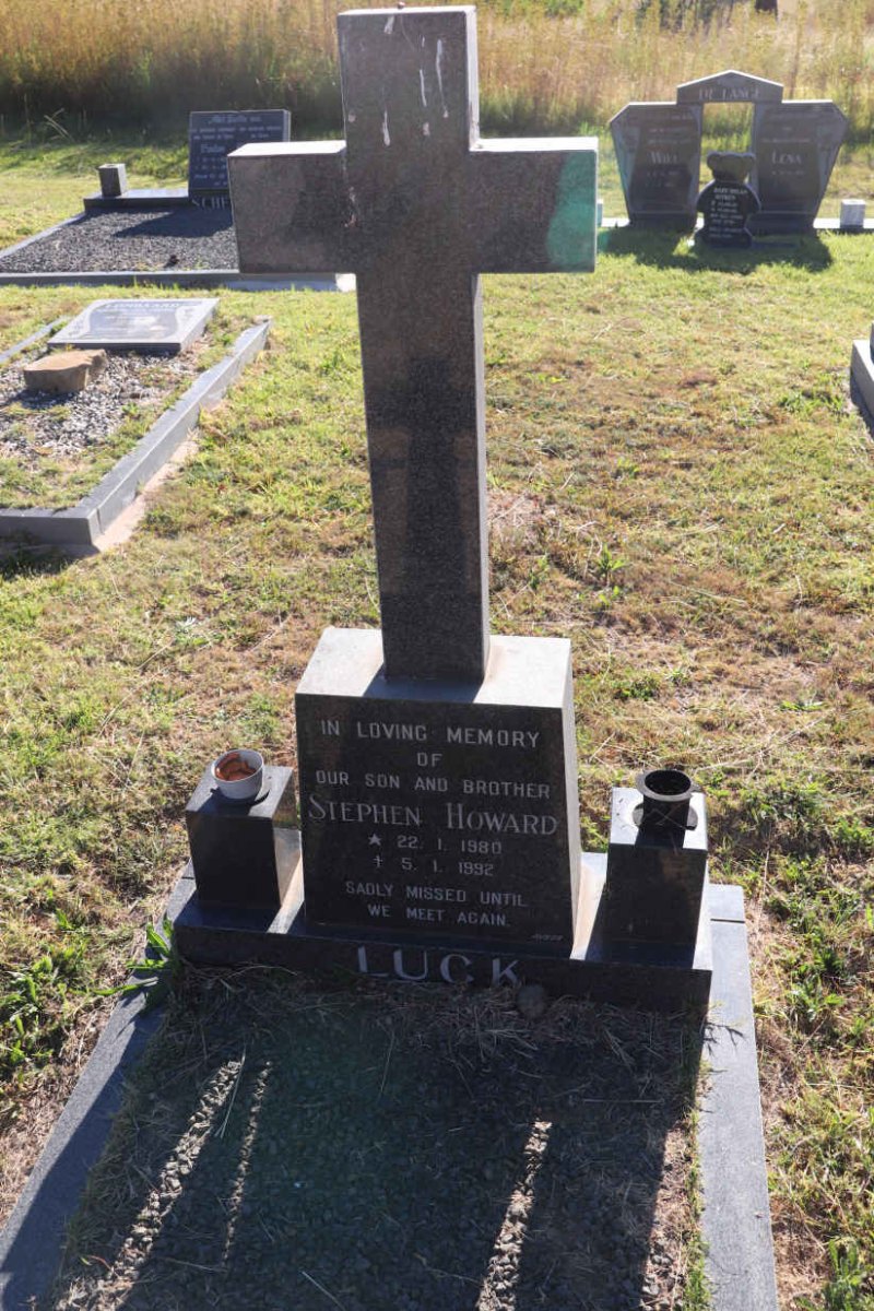 LUCK Stephen Howard 1980-1992