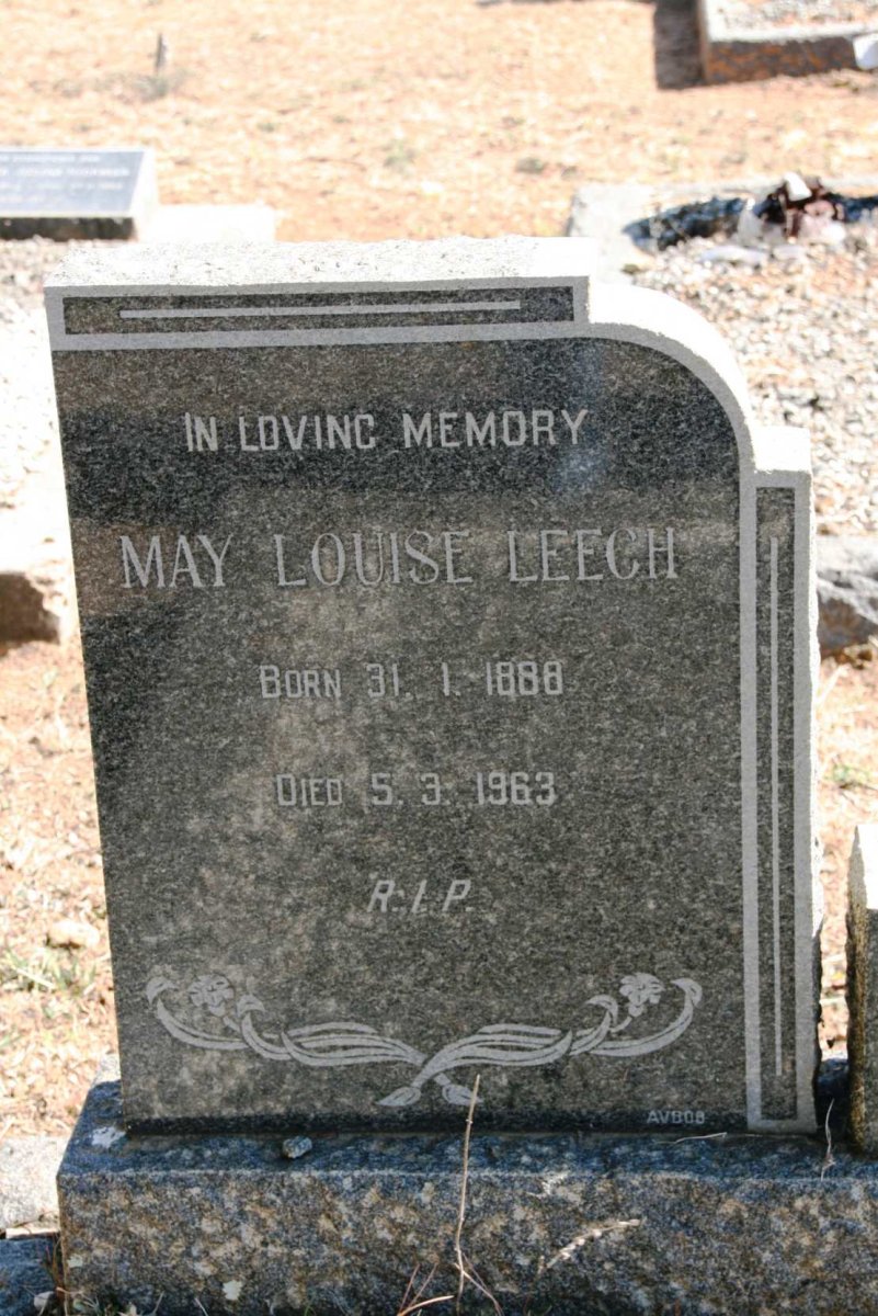 LEECH May Louise 1888-1963