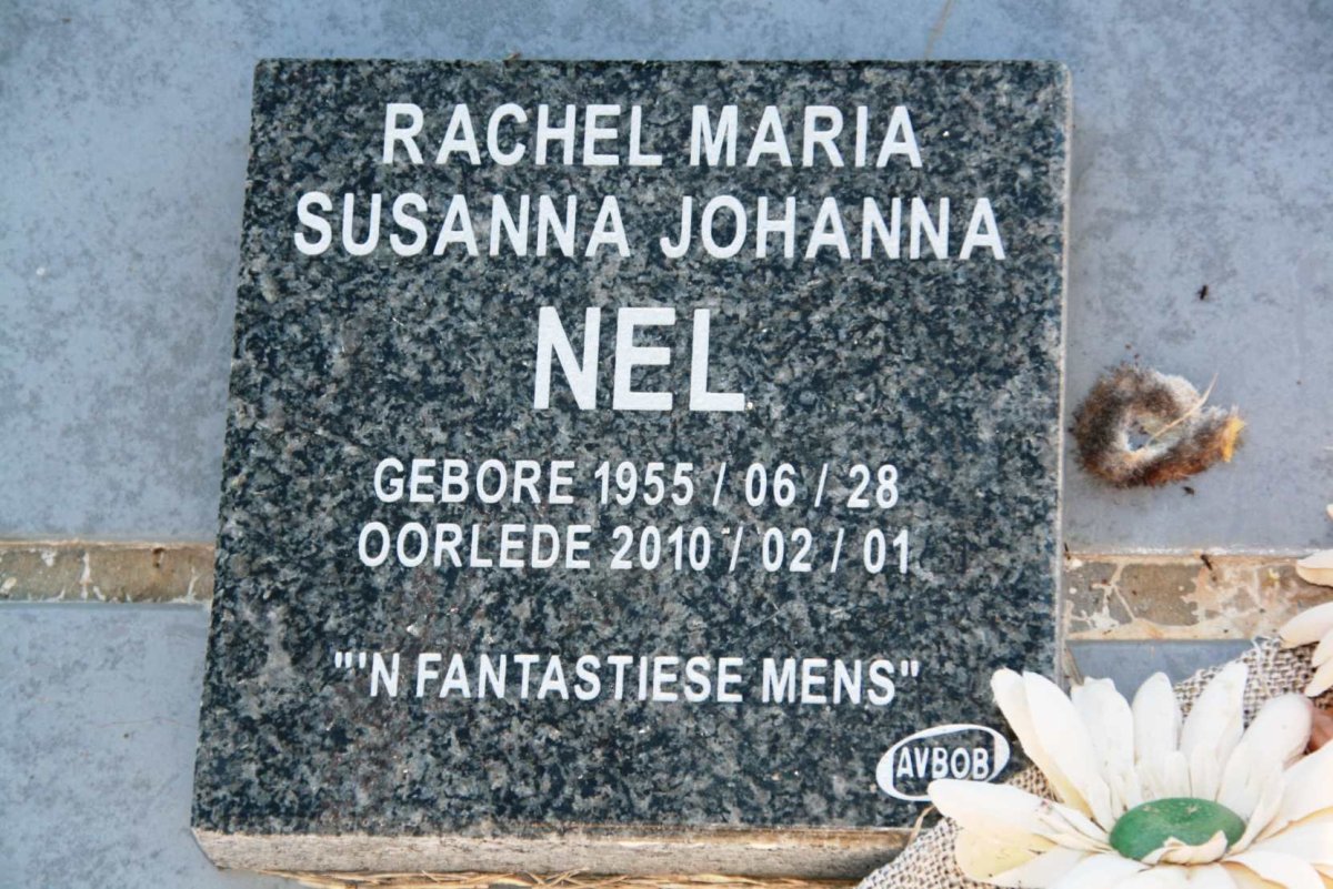 NEL Gert 1928-1986 & Joey 1923-2000 :: NEL Rachel Maria Susanna Johanna 1955-2010_3